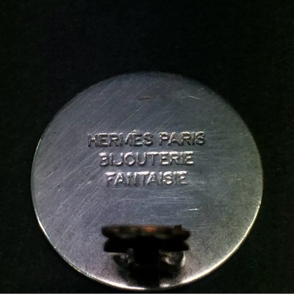 Hermes Vintage Clip-On Earrings - Picture 4 of 5